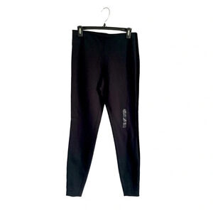 Polo Ralph Lauren Women’s Size 10 Black Ponte Stretch Pull On Zip Ankle Leggings